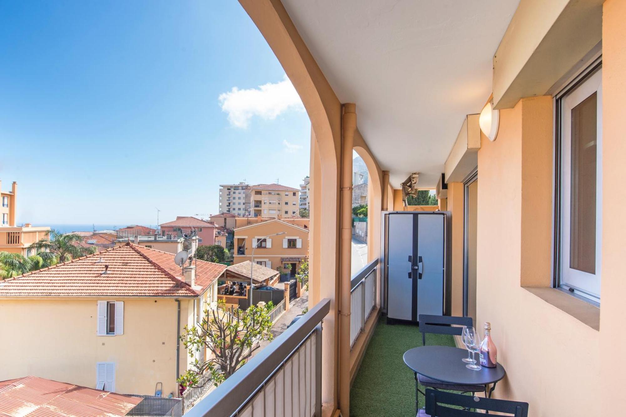 Monaco A Pied - Spacieux Appartement - Balcon - Ca Beausoleil Extérieur photo